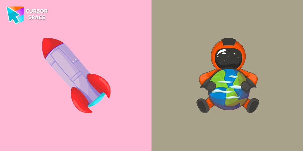 Cursor Astronaut For Chrome